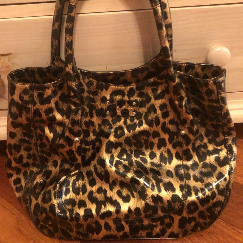 Kate Spade leopard Tote